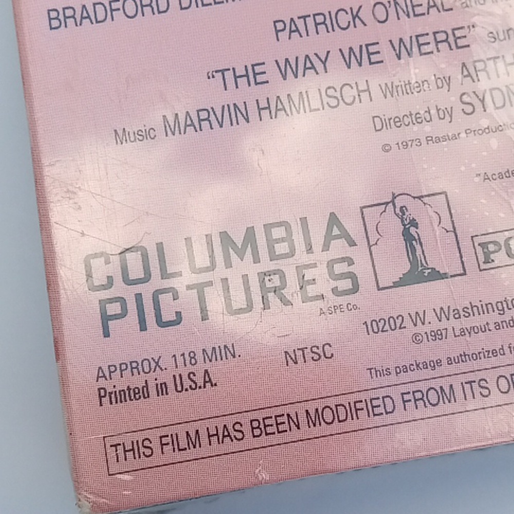 Factory Sealed "The Way We Were" VHS - Picture 8 of 16